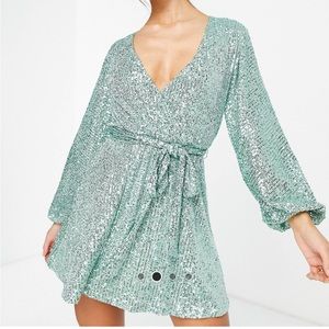 ASOS design sequin dress
